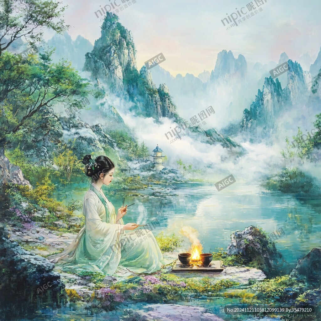 焚香的仙姑