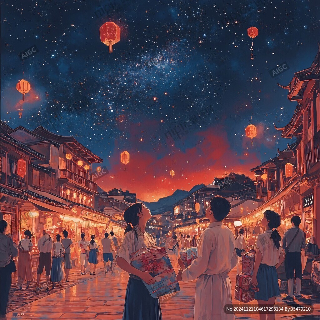 中秋一条街