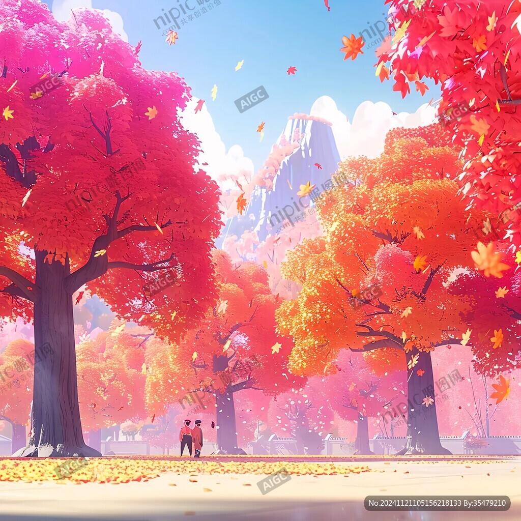 季节变幻场景