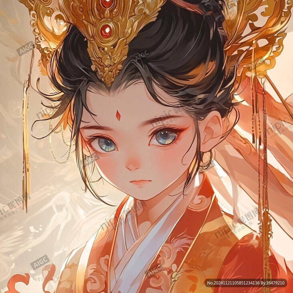 神仙仙女上神手绘头像