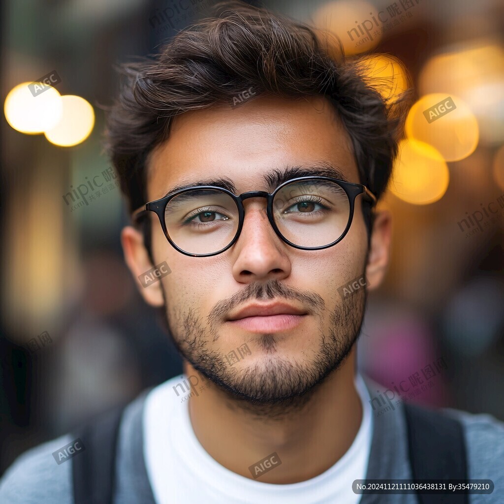 有口皆碑男眼镜