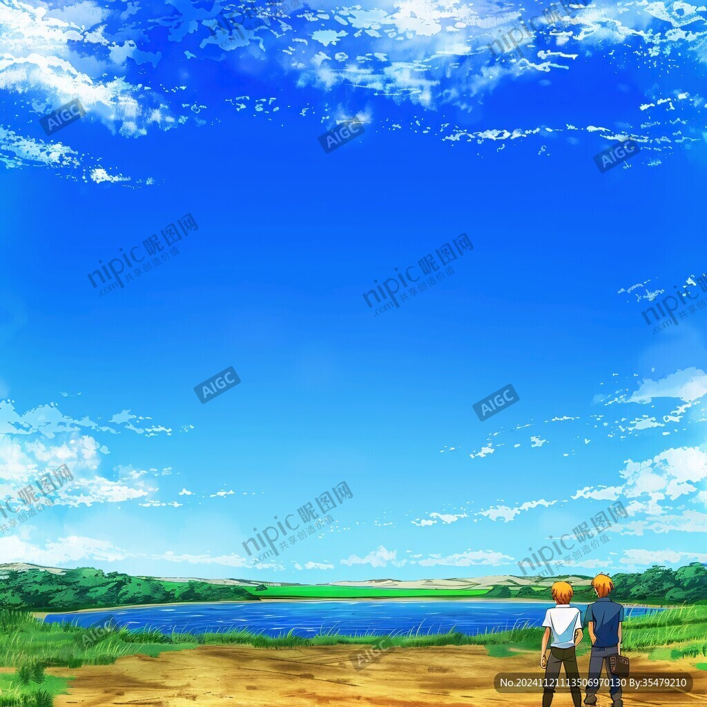 动漫海边