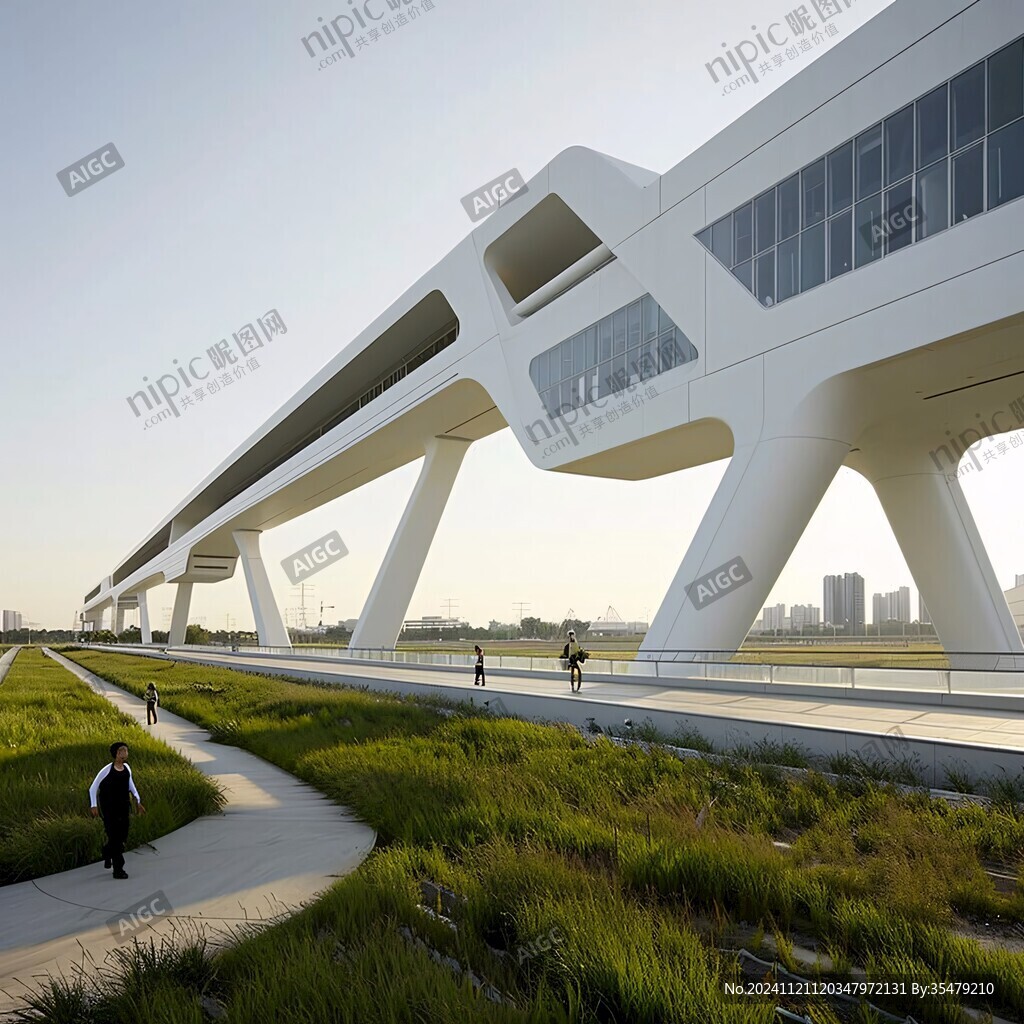 公共空间空中走廊