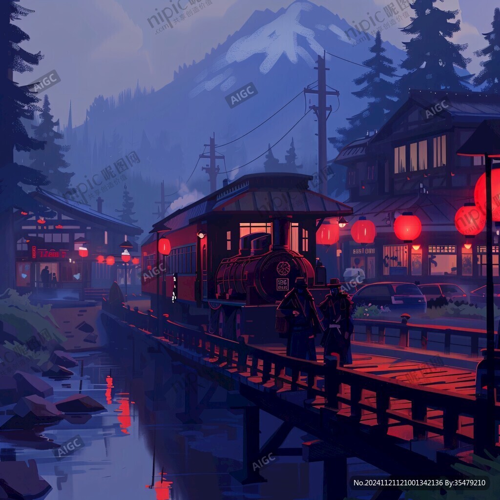南巡插画