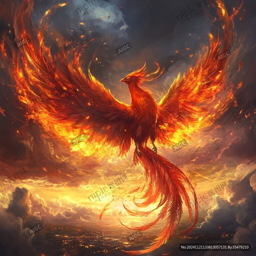 火鸟火凤神火圣火凤凰