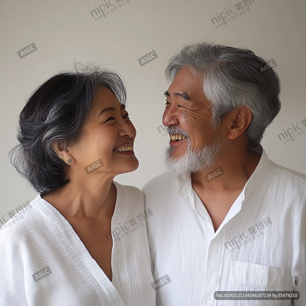 白发夫妻