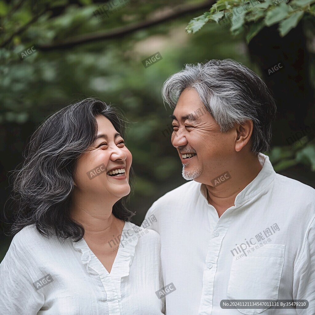 白发夫妻