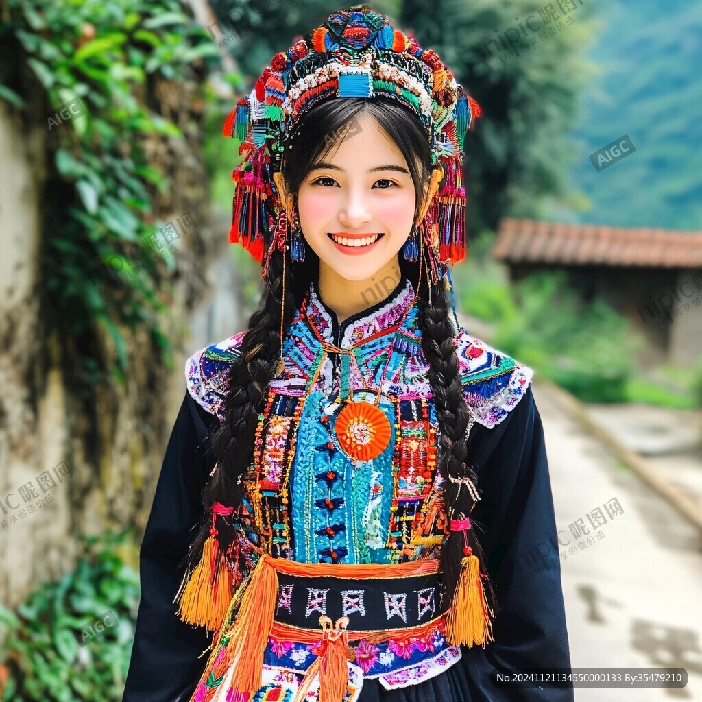 畲族少女