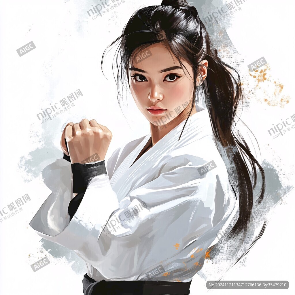跆拳道美女