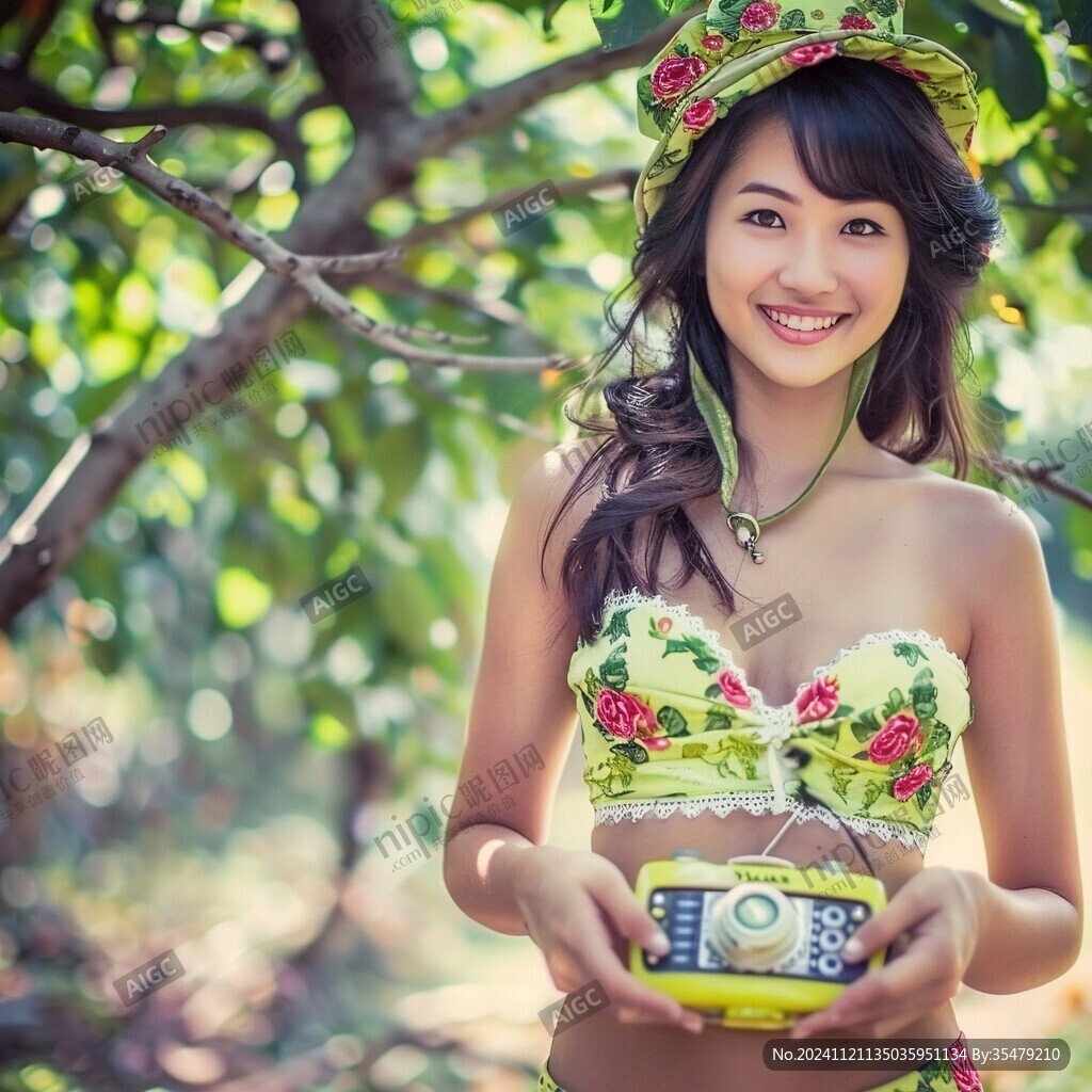李子树下美女