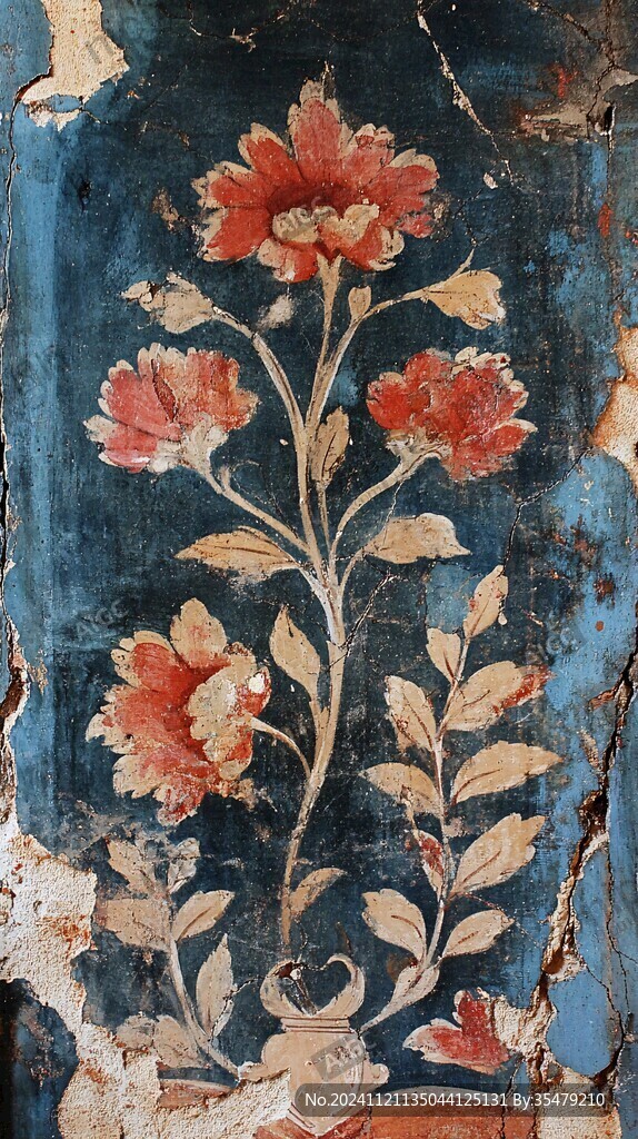 元代凌霄花饰
