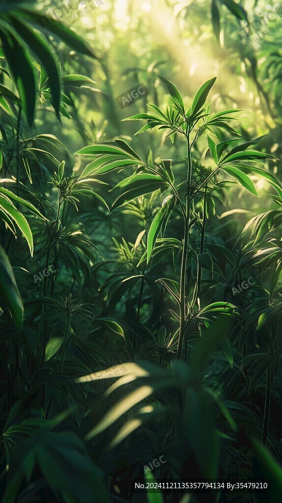 花草植物树木阳光