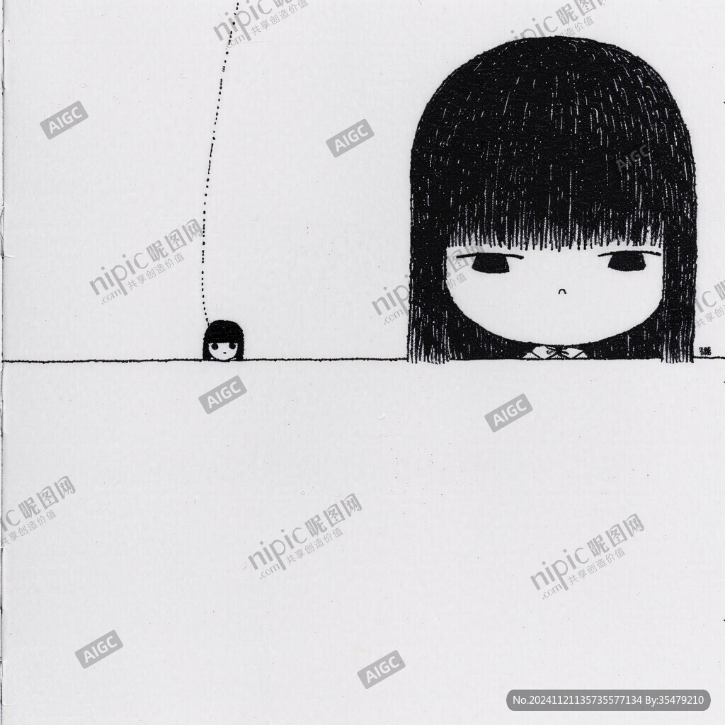 孤独的灵魂插画