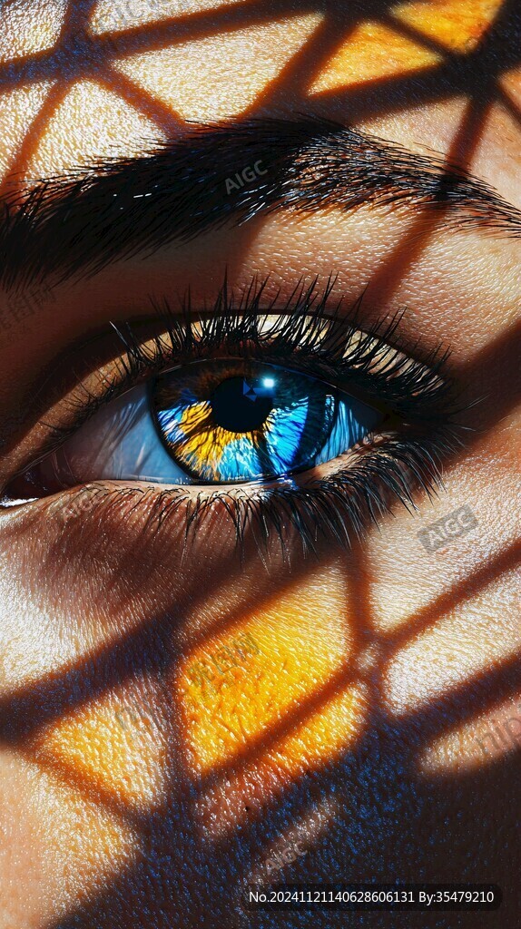 金色眼睛眼界世界