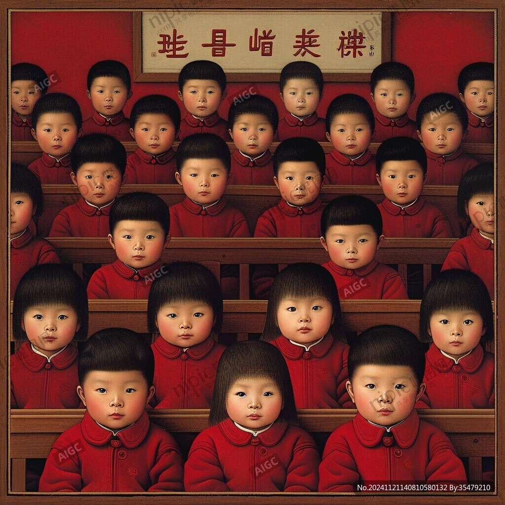 中国儿童像