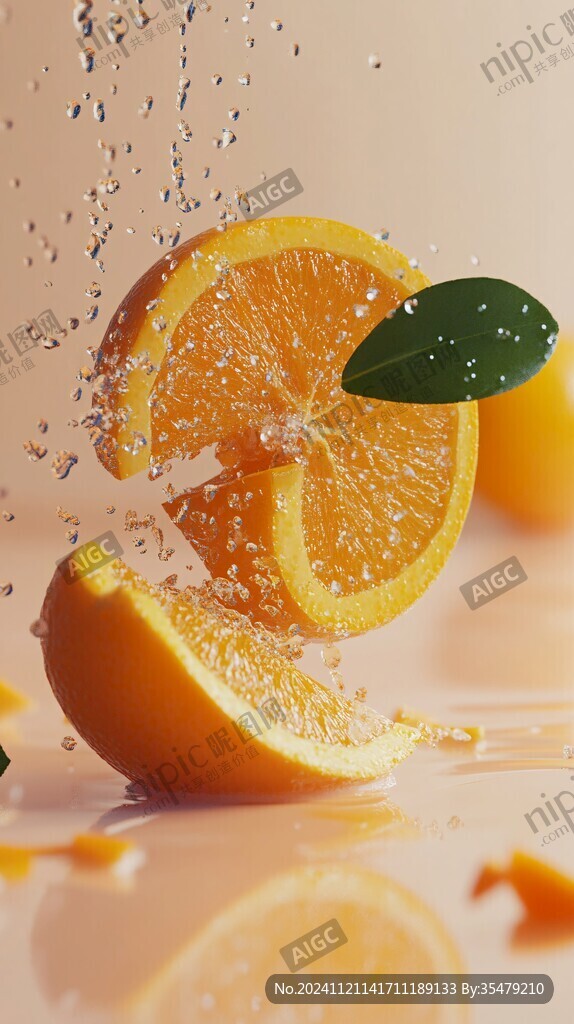 脐橙修图