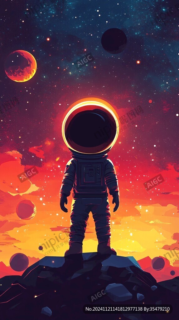 科幻插画风