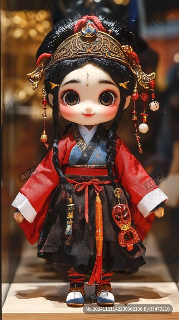 韩服娃娃
