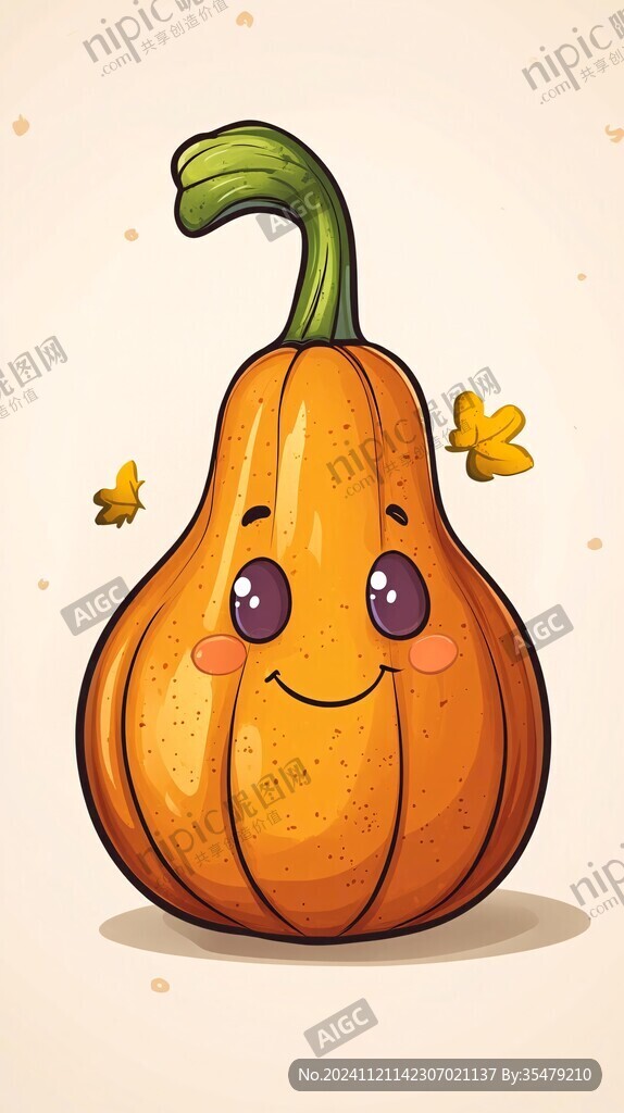贝贝南瓜插画