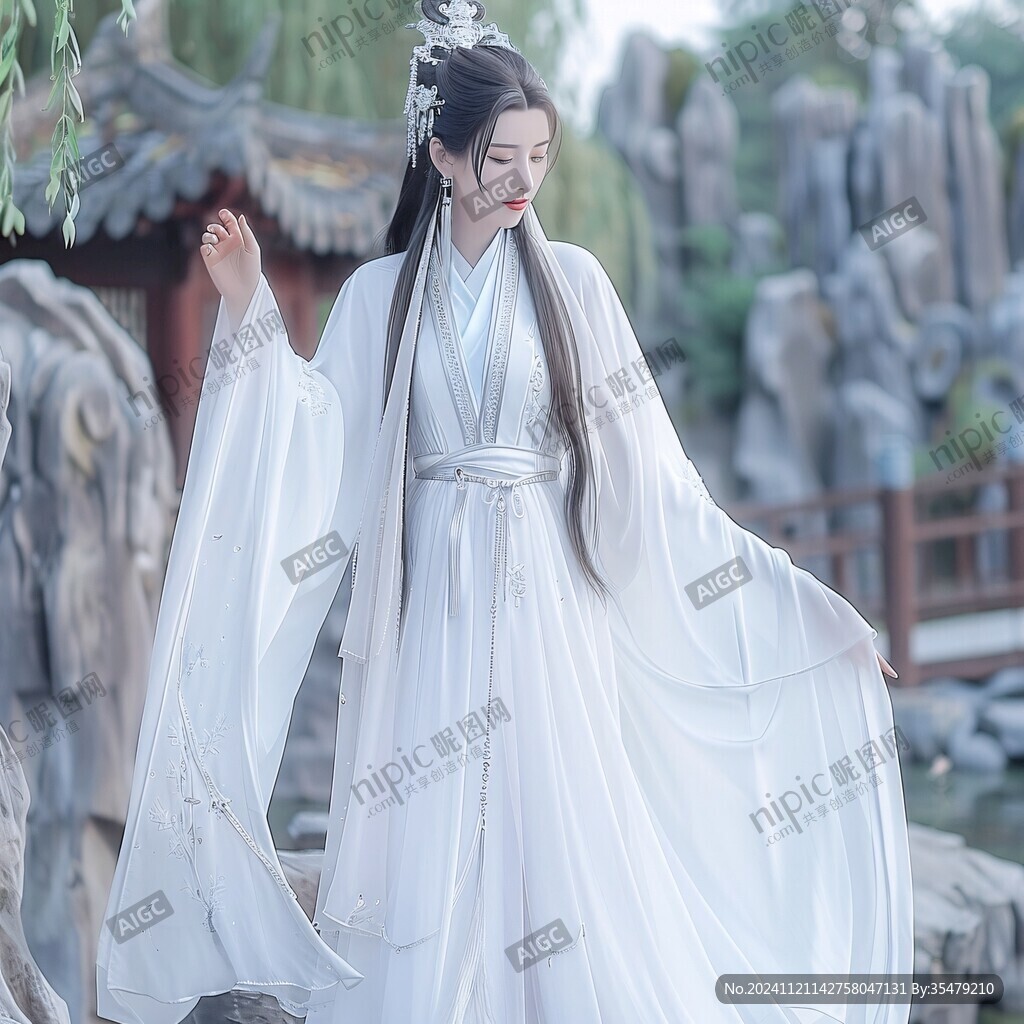 服装古风女孩服装