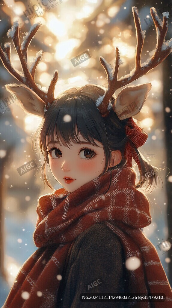 麋鹿少女