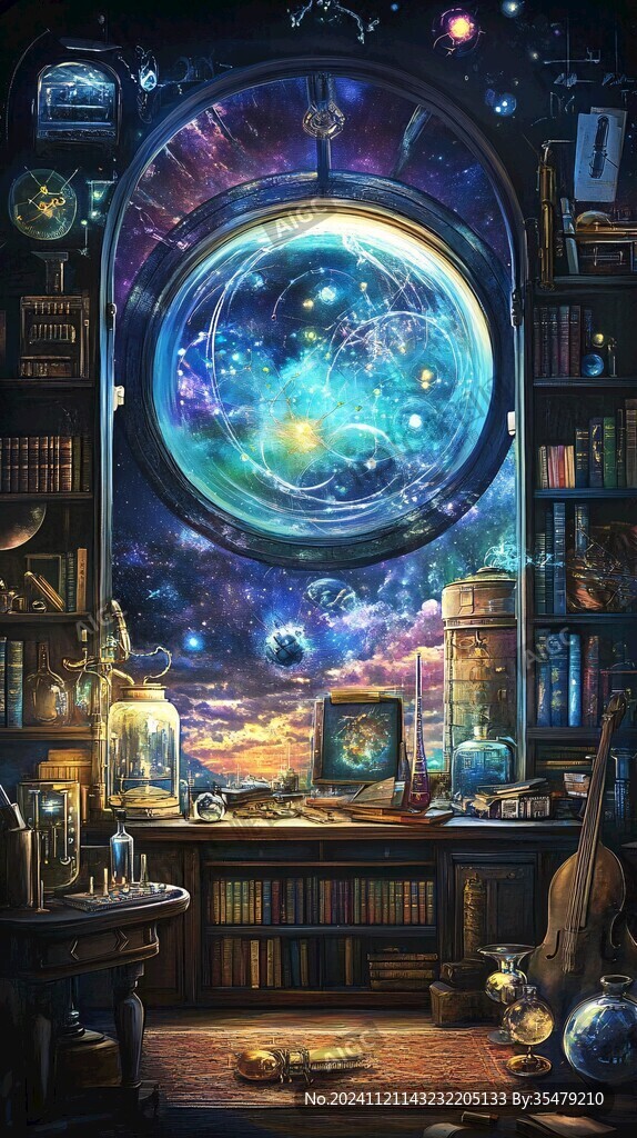 魔幻场景插画