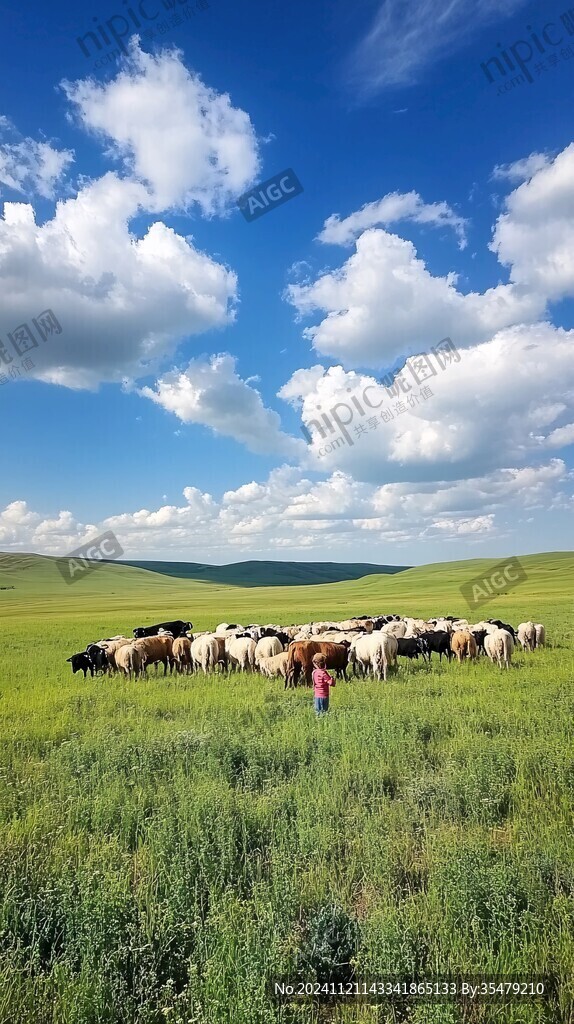 羊圈莫尔格勒河畔
