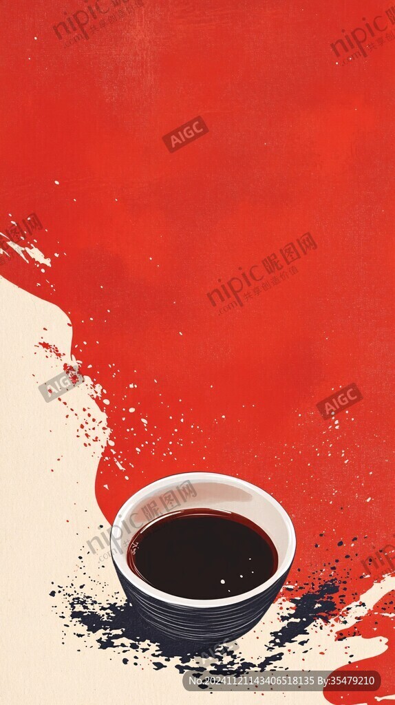 酱油插画