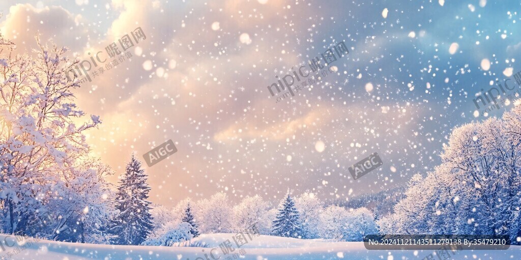 雪地banner