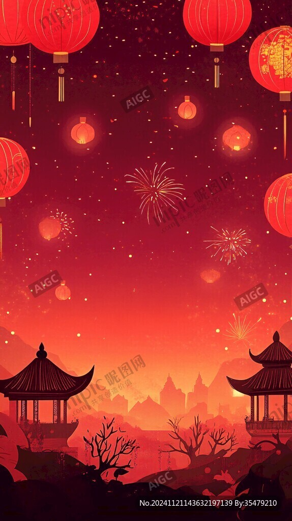 北上广深元旦背景