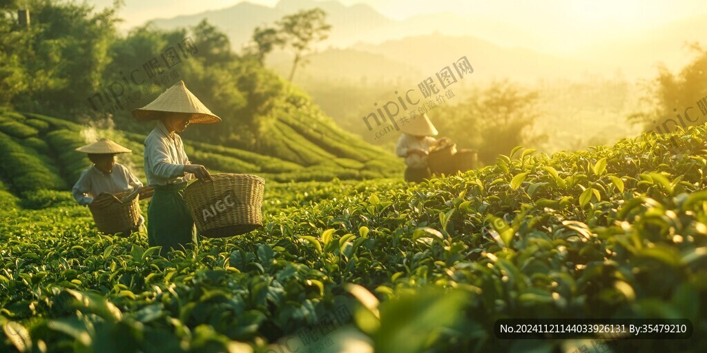 茶园农民