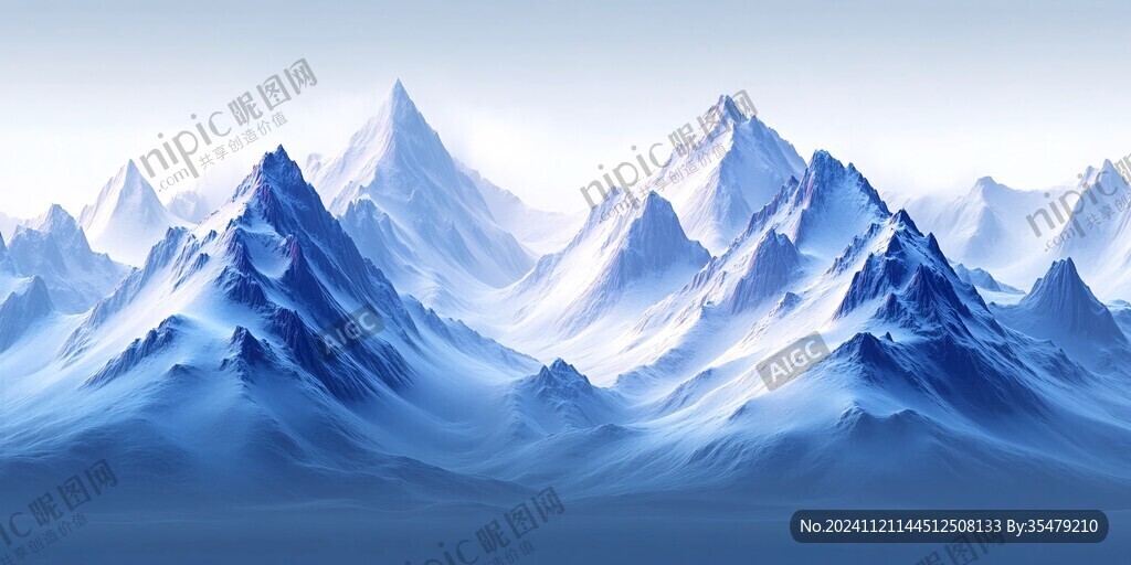 3d山脉背景