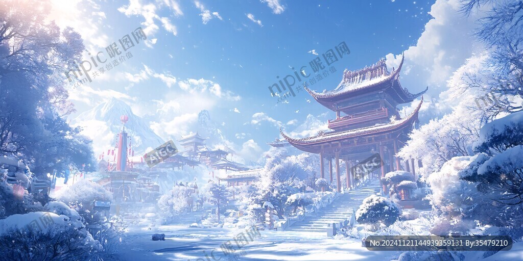 古风动画场景