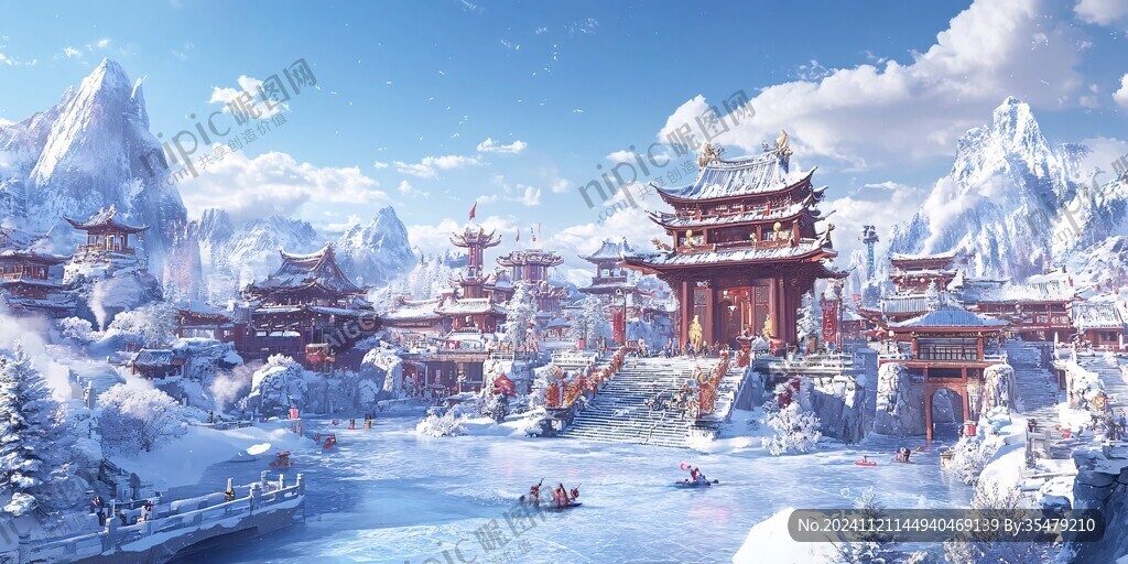 古风人物大场景