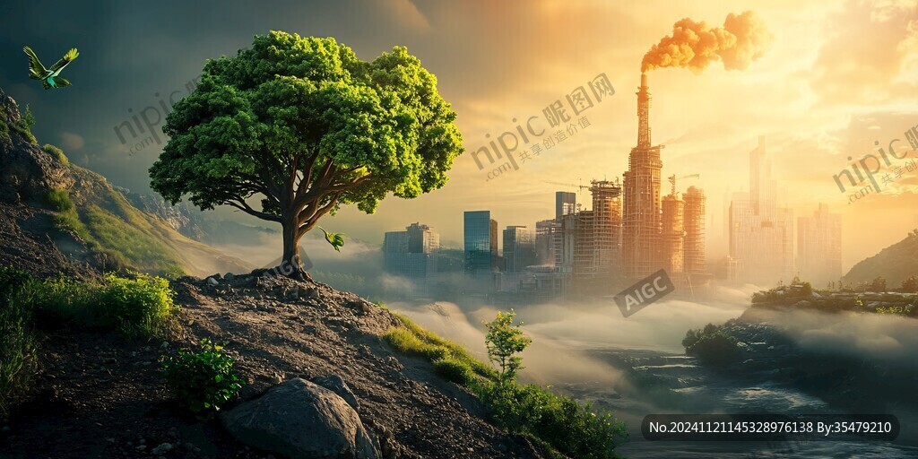 写实风景合成