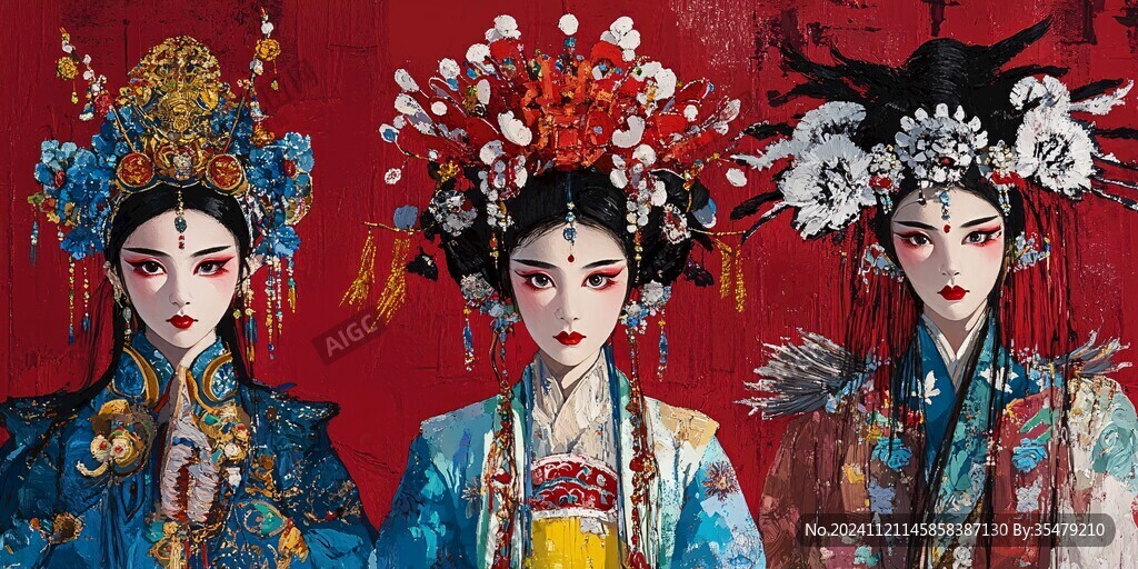 戏剧化妆造型