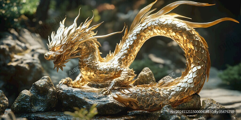 唯美金龙石雕