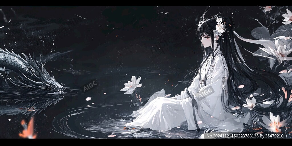 古风龙女ip