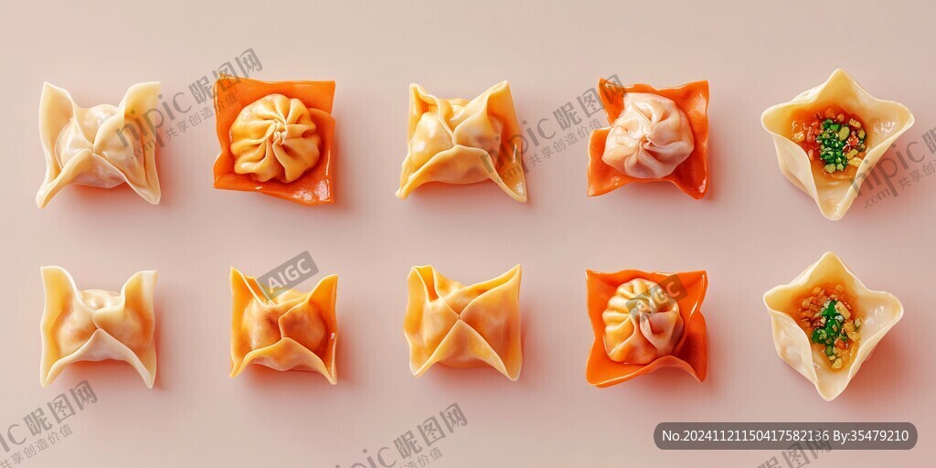 小笼包装饰