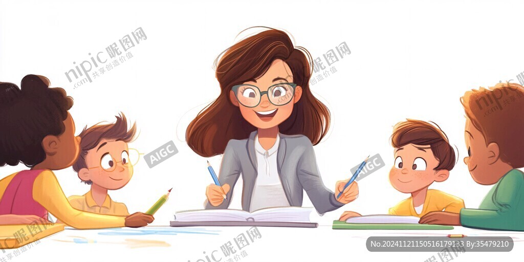 卡通教学形象