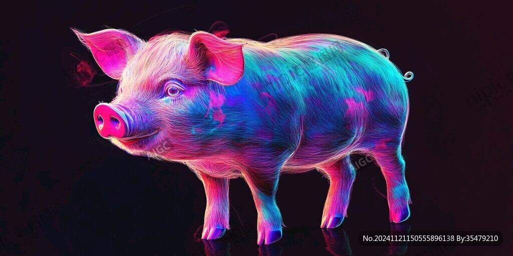 动物插画写实
