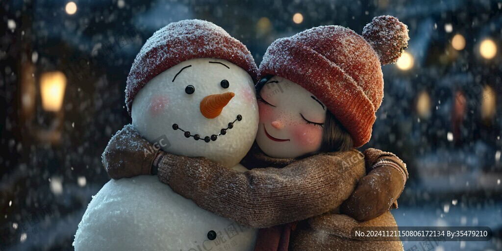 恩爱雪人