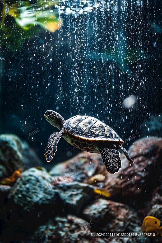 海洋馆海龟