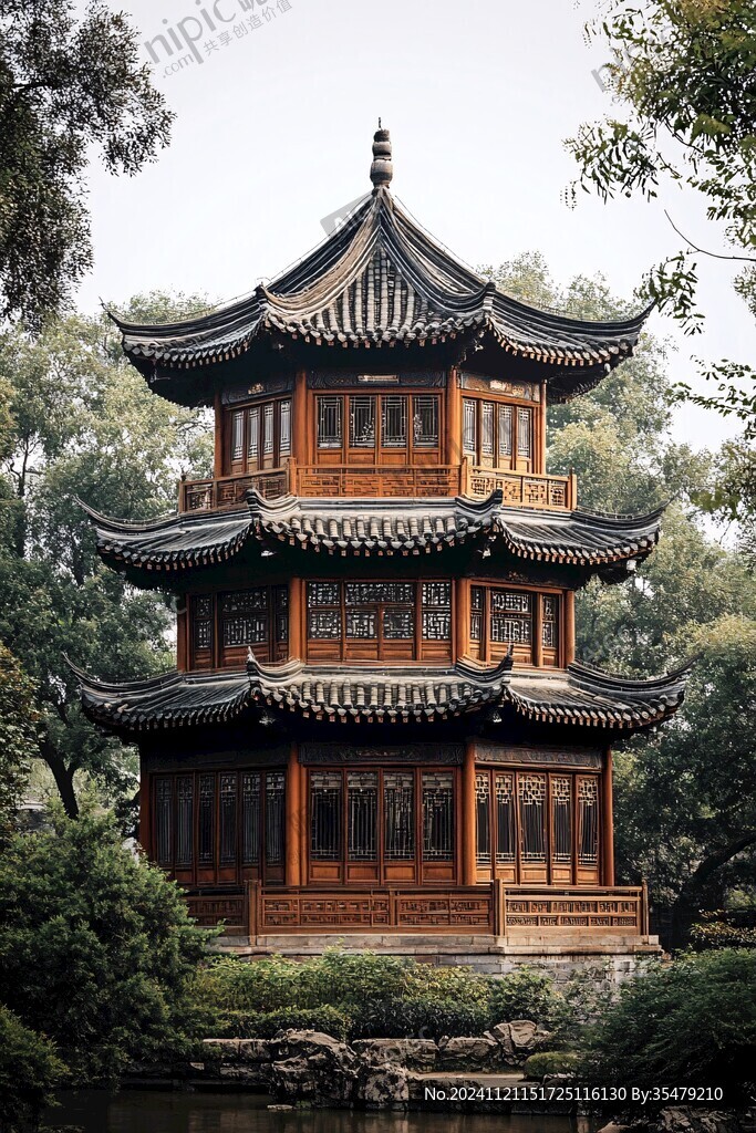 古典园林楼阁