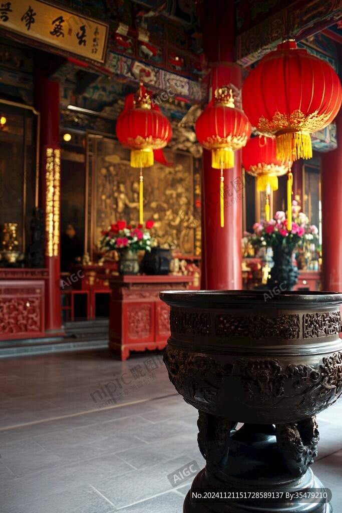 承光殿殿内