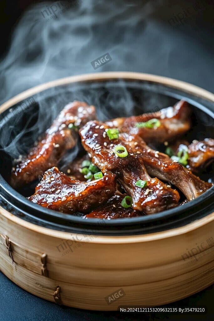 黑煲焗排骨