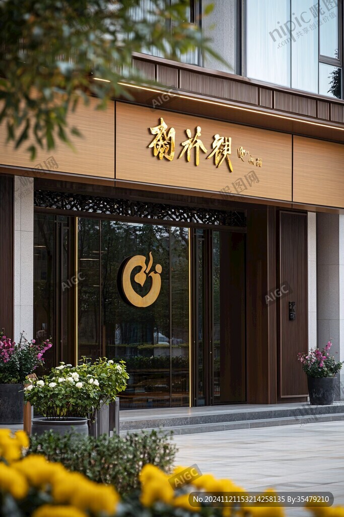 香稻亭门头设计