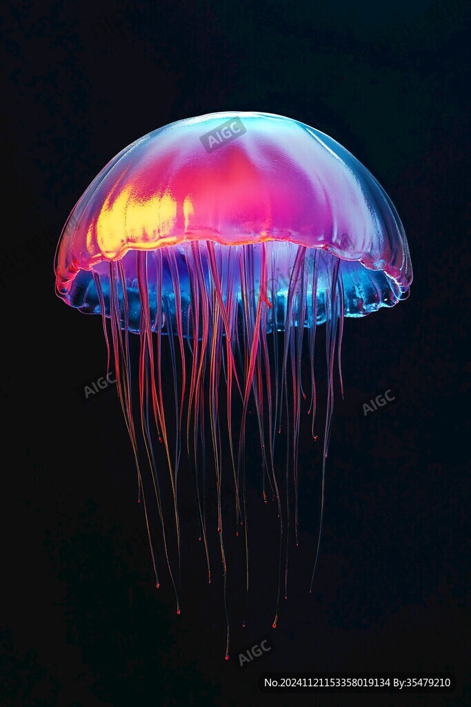 海洋生物梦幻水母