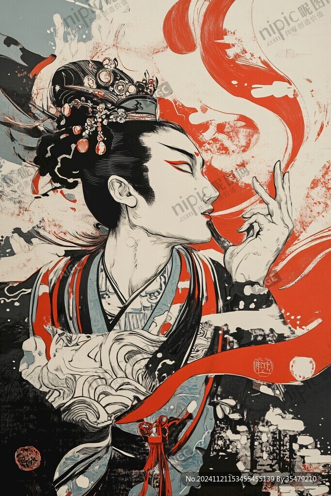 原创浮世绘现代浮士绘