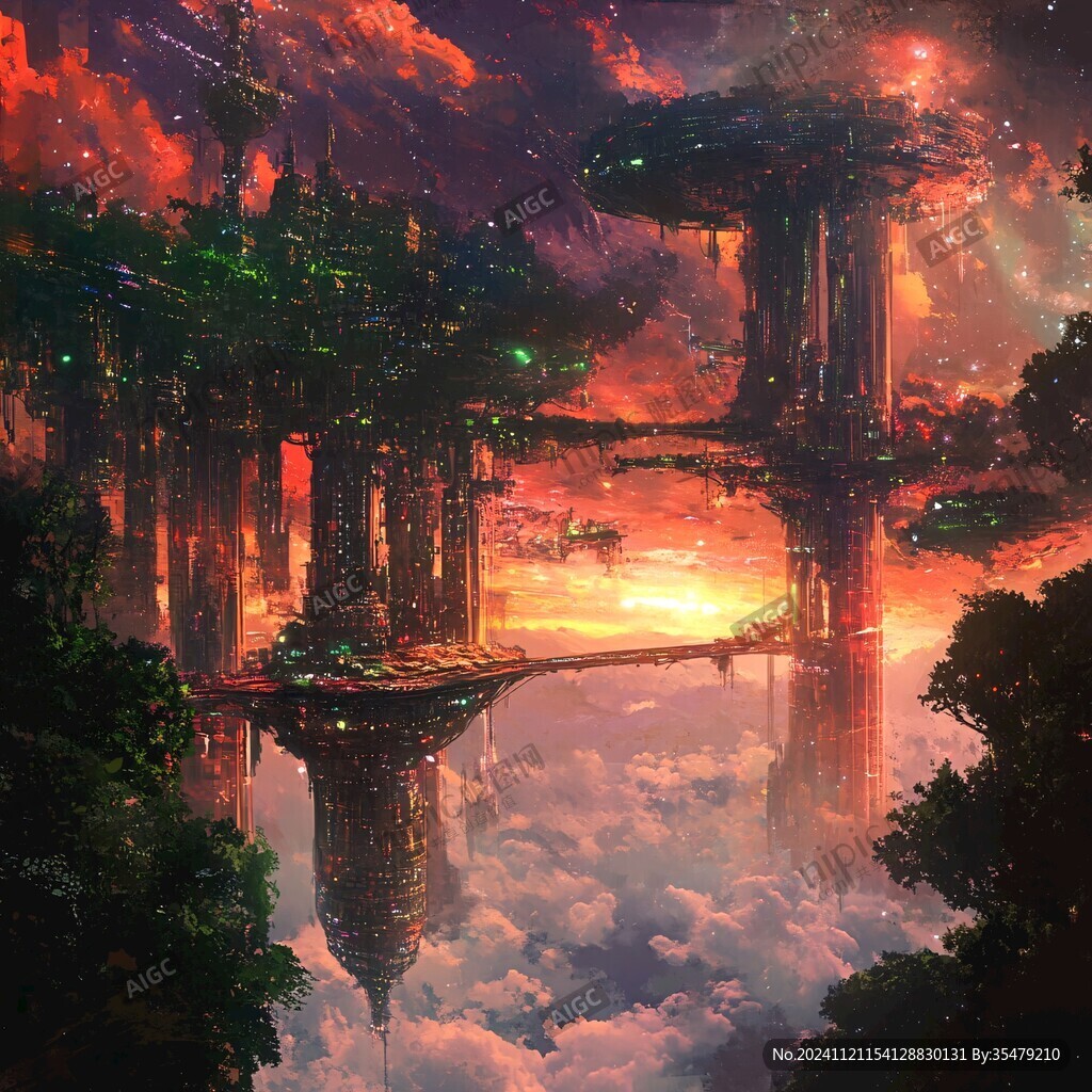 阿凡达一般的梦幻场景